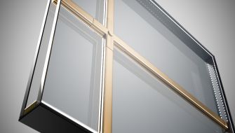 Glass with glazing bars